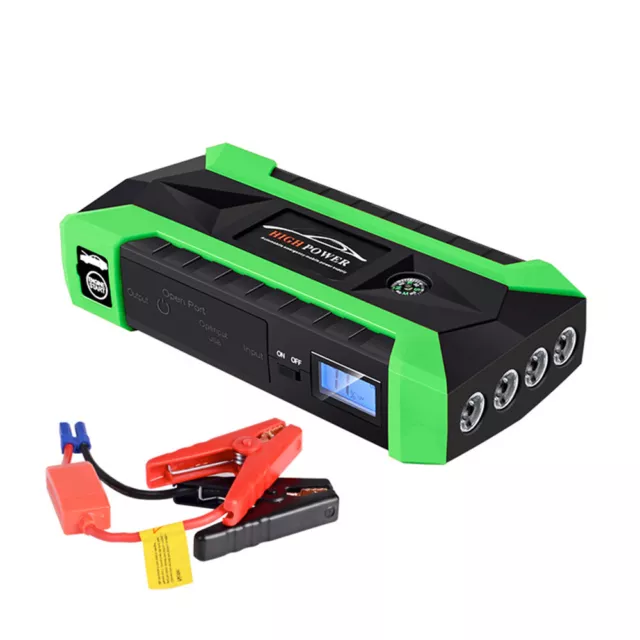 Jump Starter Portable Car Battery Pack 12V Auto Batterie Lader Booster Jumper 3