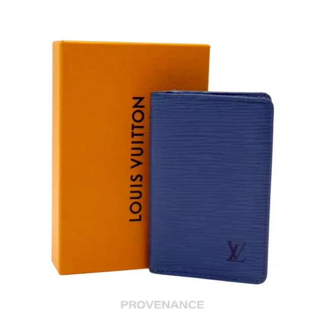 Louis Vuitton M80508 LV Pocket Organizer Slender wallet in Black