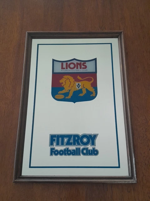 Fitzroy Box FITZROY FOOTBALL CLUB VFL 1980's Vintage Merchandise Embroidery Patches ...