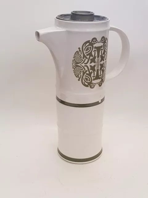 Arklow Tree Of Life Coffee Pot Irish 1960's Pottery Celtic (B9) 3