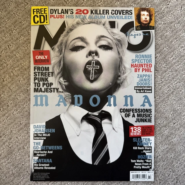 MADONNA * MOJO MAGAZINE w/ CD * UK SPECIAL SUBSCRIBER COVER