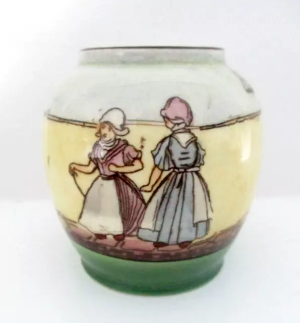 Rare Royal Doulton Seriesware Miniature Vase - Dutch A Harlem - Excellent !!