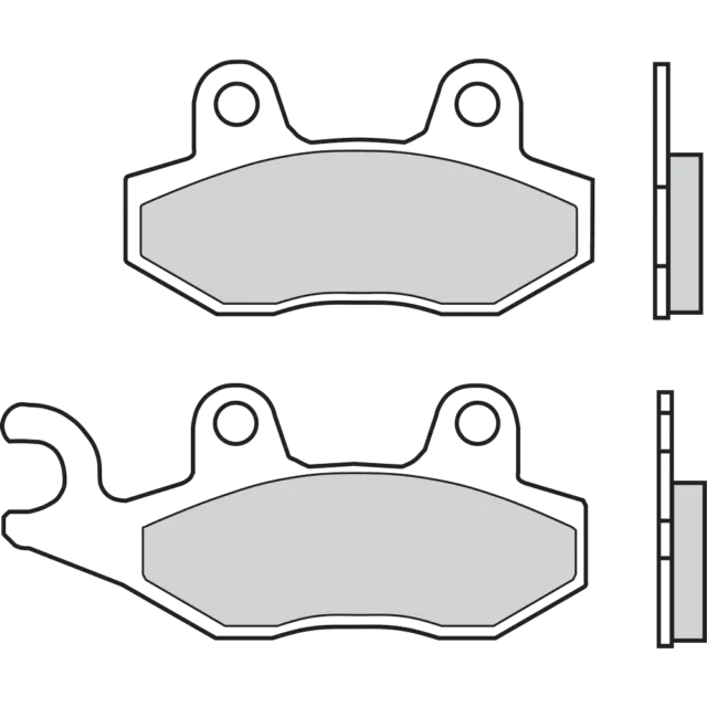 38147-Pastillas de freno semi-metálicas compatible con PIAGGIO X7 125 E3 (M621)