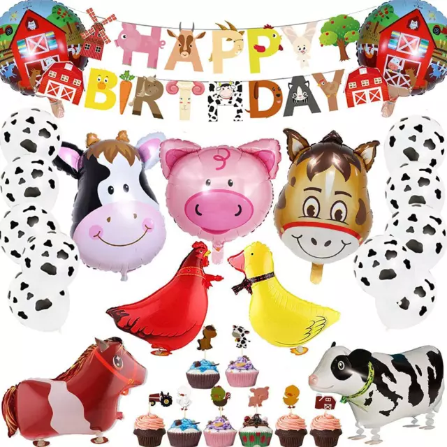 La Granja De Zenon - Decoración para fiesta de cumpleaños, suministros para  fiestas de granja Zenon, incluye pancarta de feliz cumpleaños, globos para