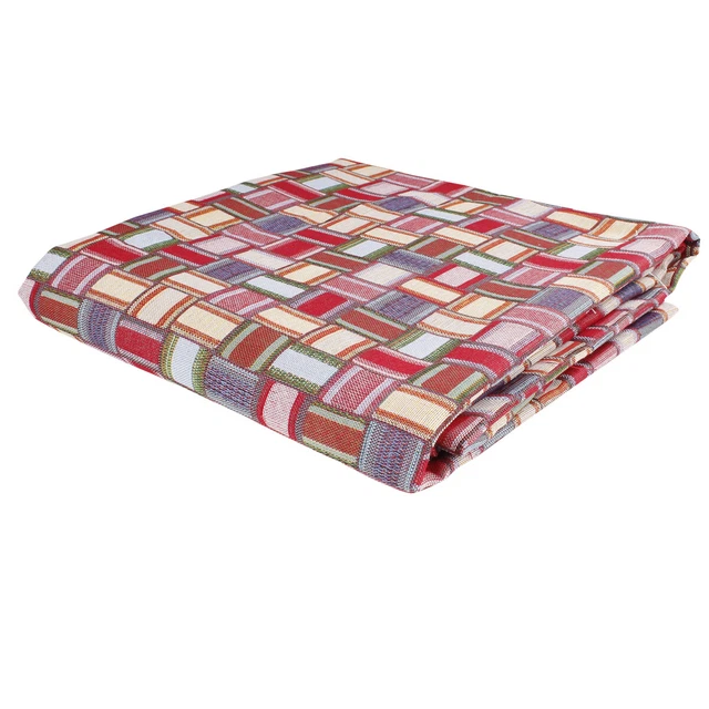 Copridivano Damascato Bordeaux 250x280 Cm - Telo Elegante In Cotone E Poliestere, 2 Piazze - Foto 10