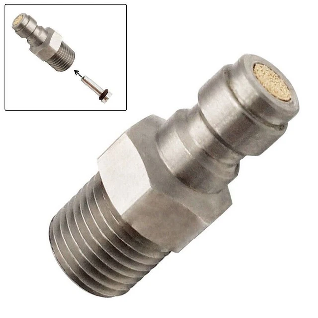 Easy to Use M10*1 0 Threaded Quick Disconnect Plug Adapter for PCP Fittings