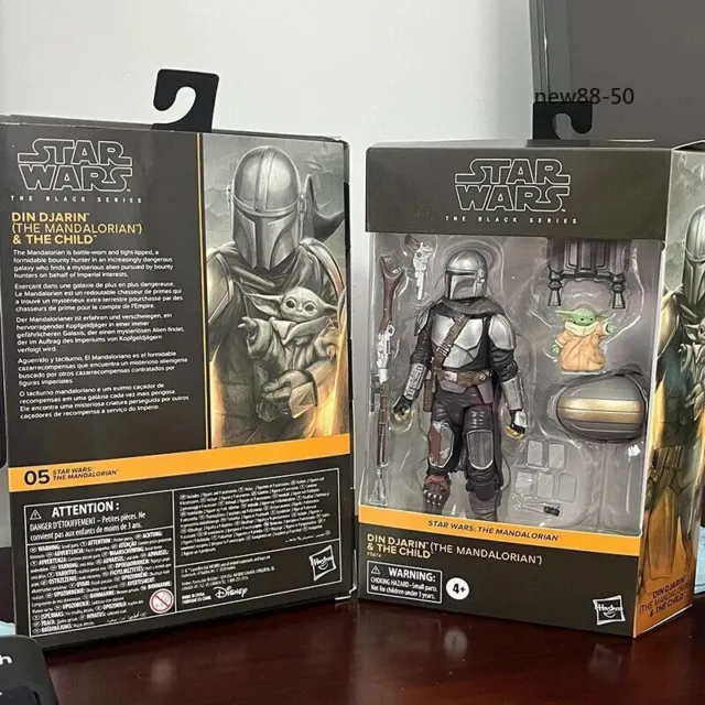 Star Wars 6 Black Series DIN DJARIN & THE CHILD Grogu The Mandalorian Garage Kit