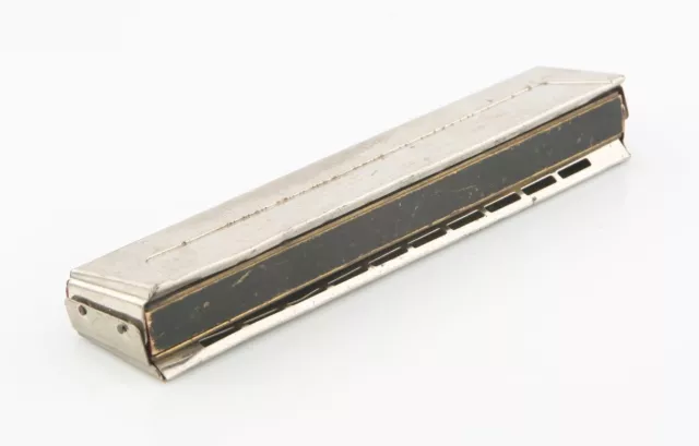 Vintage Hohner Écho Harmonica ( Clé De C) Fabriqué en Allemagne Octave 32 Trou 3