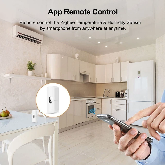 Sensor de humedad seguridad trabajo hogar inteligente de alta calidad 1/2/4 piezas alimentado por batería