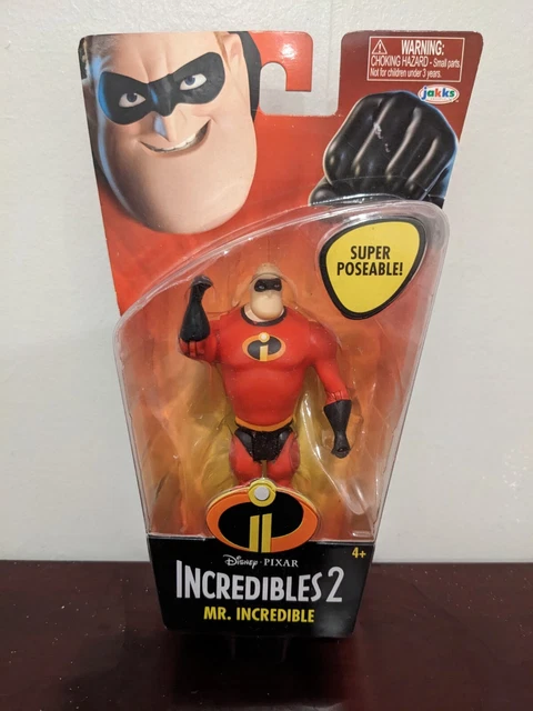 Mattel Pixar Interactables Mr. Incredible Talking Action Figure, 8-in