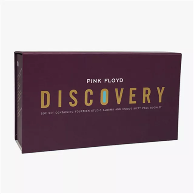 Box Set Pink Floyd Discovery 16 Music CD include14 Studio Albums & 60 Page Book 3