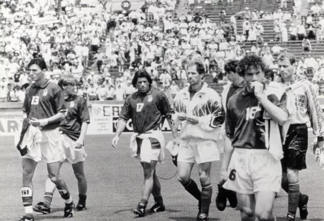 Vintage Press Photo Football, World Usa 1994, National Italian, print 18 X 24 CM