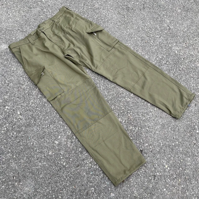 Original Austrian military anzug 75 cargo pants olive work service trousers NEW