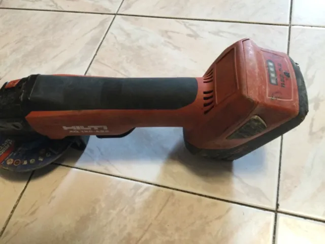 Meuleuse d'angle sans fil hilti ag 125 a22 Avec Batterie 3.3Ah.