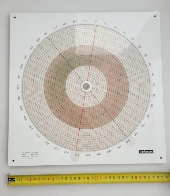 Vintage Dennert & Pape ARISTO-WERKE Nr.50111 Circular Slide Rule?! 36cm Ext Rare