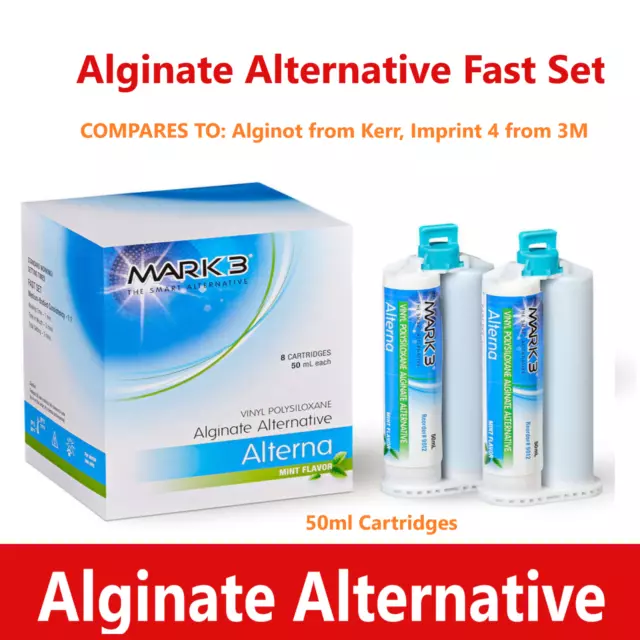 Dental Alginate 380 ml Alginate Substitute Alginate  Alternative Fast Set Mint