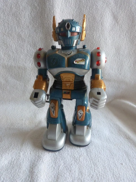 Thunder Warrior robot 26 cm Wang Kwong Mod 3077 1997 avec ces attribues