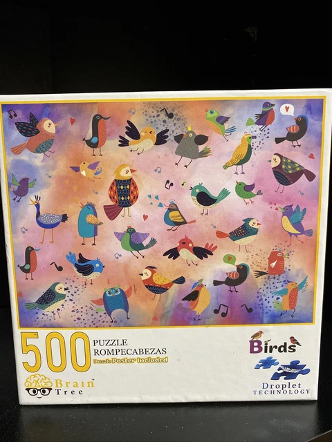 Birds Jigsaw Puzzles 500 Piece with poster