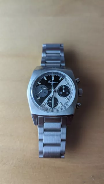 Sugess S419 SWAN NECK x DOMED Sapphire Chrono Mechanical Watch