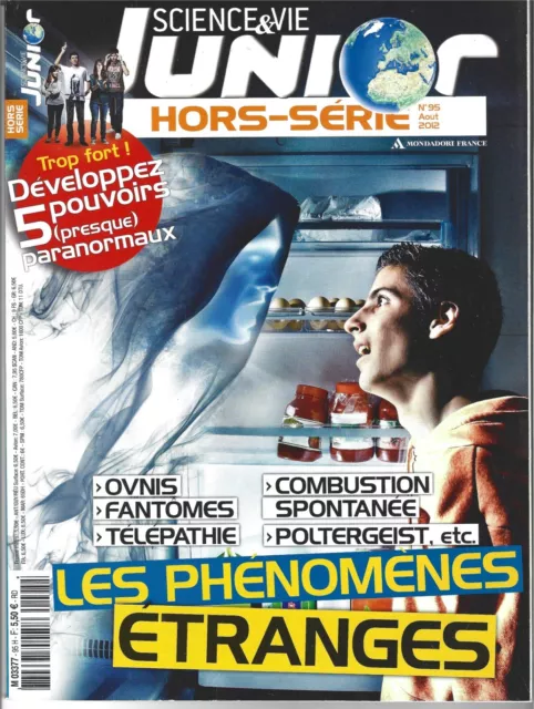 SCIENCE ET VIE JUNIOR / HORS-SERIE N° 95 / AOUT  2012 / 100 pages