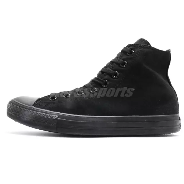 Converse Chuck Taylor All Star Hi Triple Black Mono Men Unisex Shoes M3310C 2