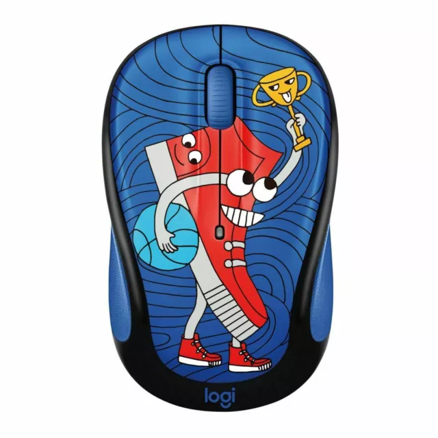 Logitech M238 Wireless Mouse Doodle Collection- SneakerHead (Free Postage)