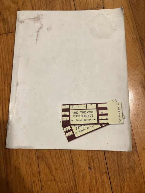 The Theatre Experience by Edwin Wilson (2010, Trade Paperback)