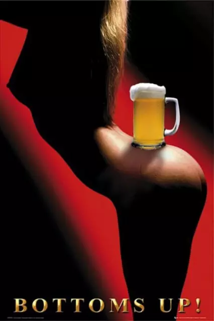 Bier: Bottoms Up - Maxi Poster 61 cm x 91,5 cm neu und versiegelt