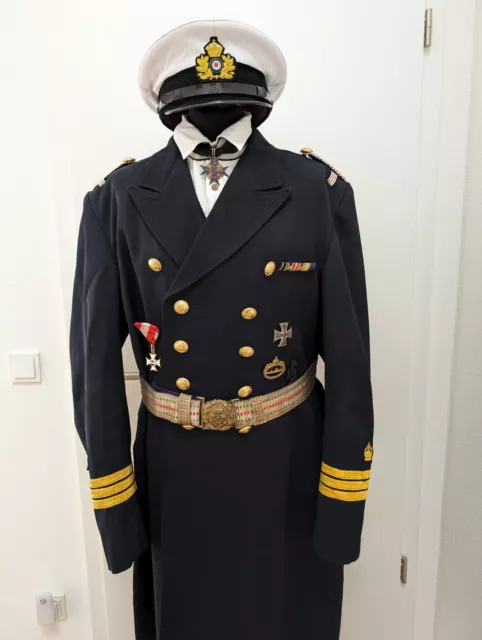 WK1 Original Uniform Kaiserliche Marine, Pour le Mérite, Eisernes Kreuz, U-Boot 2