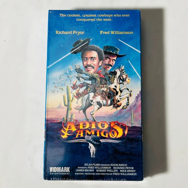 ADIOS AMIGOS VHS New / Watermark Richard Pryor Fred Williamson