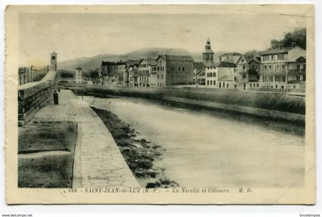 CPA-Carte postale- France - Saint Jean de Luz - La Nivelle et Ciboure - 1927