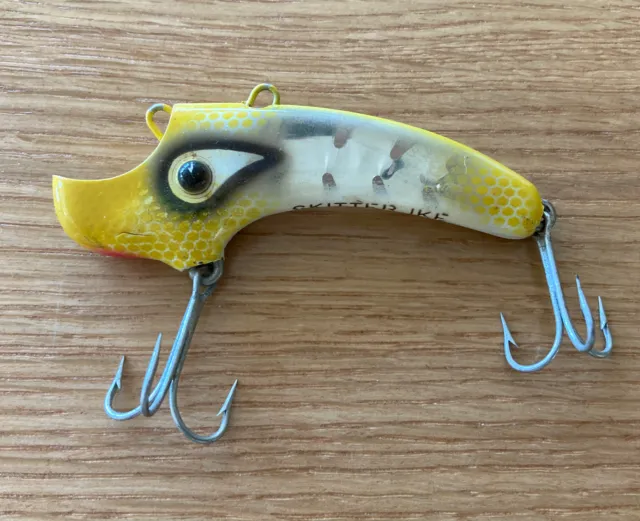 VINTAGE KAUTZKY SKITTER IKE lure (Black Scale) - S-02 - First Made In 1955  $25.00 - PicClick