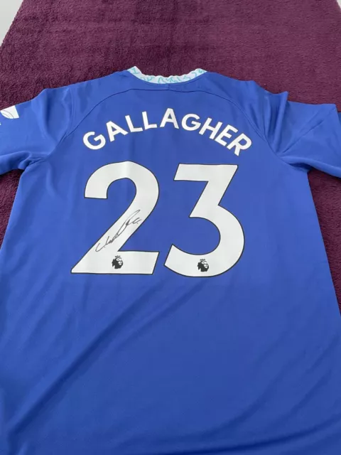 Chelsea - Personally Signed By Gallagher - COA