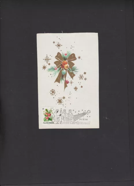Österreich " Christkindel-Beleg 29.12.1966 " siehe Scan