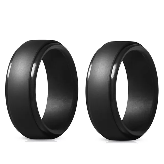 8 mm Beliebte MäNner Silikon Coole Ringe Frauen Silikon Ehering Umweltfreun6954