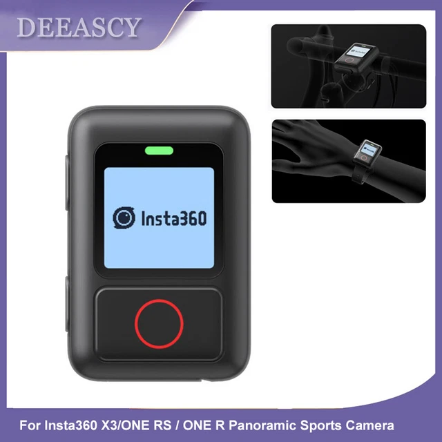 Telecomando azione GPS Bluetooth 5.0 impermeabile per fotocamera Insta360 X3/ONE RS/ONE R/