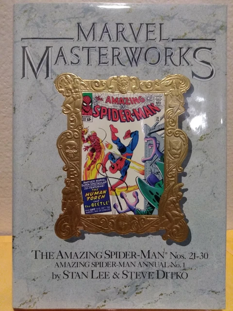 Marvel Masterworks Amazing Spiderman 10 Volume 1 1989 Hardcover First Print New