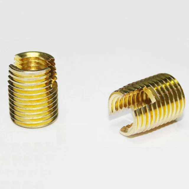 50 pezzi filo a spirale in metallo inserti filettati riparazione filettatura