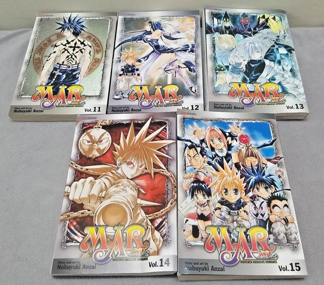 MAR Marchen Awakens Romance Manga Book Set 11-15 (C7)