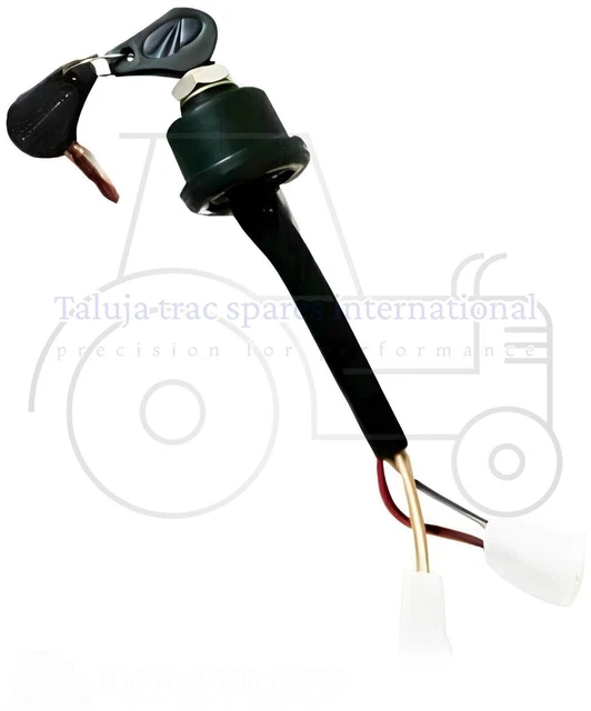Interrupteur De Démarrage Partuto 5888983 - Compatible Fiat Croma, Panda, Uno, Etc. - Noir Métal/plastique