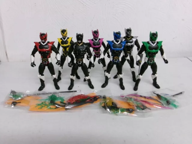 Hasbro Power Rangers In Space Lightning Collection Psycho Rangers Figure Lot #C