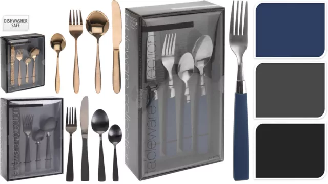 Cutlery Set Luxury Stainless Steel And 16 / 24Pcs Include Knife Spoon Fork Spoon