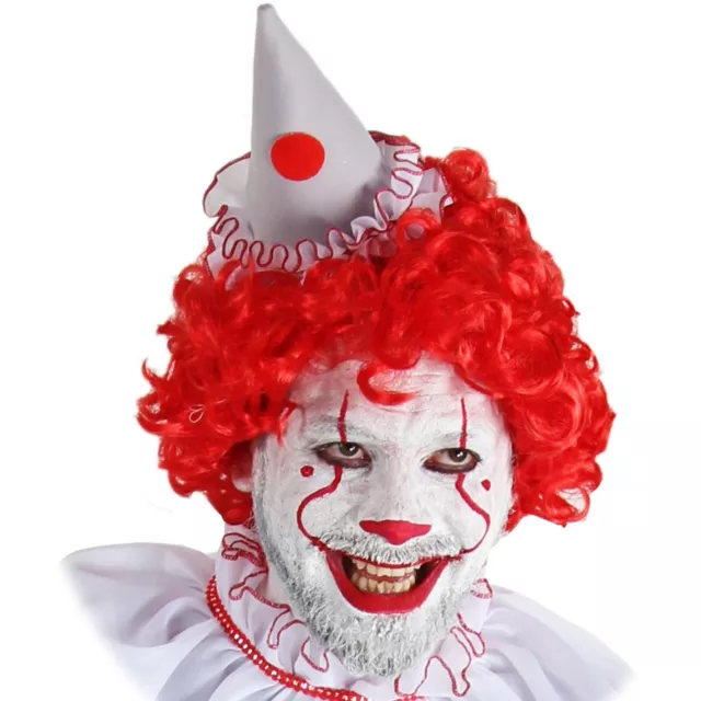 Parrucca Clown Assassino Accessorio Costume Carnevale Da Hit Pagliaccio Horror