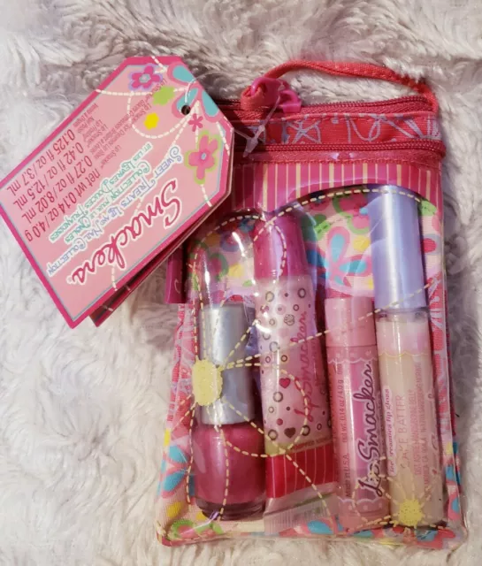 BONNE BELL Smackers Lip Frosting Whipped Topping Set Kit Ice Creamies Gloss Balm