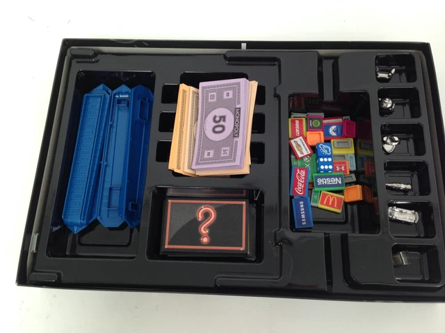 HASBRO GAMING MONOPOLY Empire Own The Worlds Top Brands Table Top Game ...