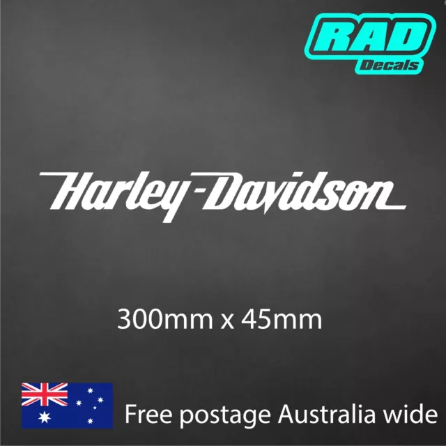 Harley Davidson Die Cut Car motorbike motorcycle Decal Vinyl Sticker