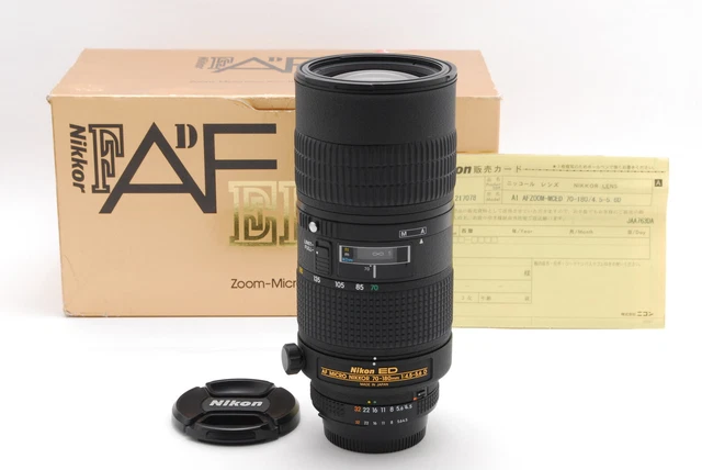 [Top MINT] Nikon AF Micro Nikkor 70-180mm f/4.5-5.6 D ED Macro Zoom Lens JAPAN 2