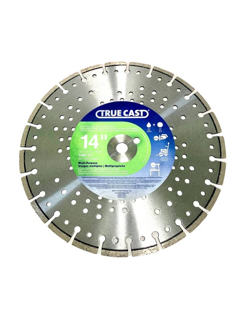 Norton 70184693565 True Cast Concrete Diamond Cutting Blade 14" x .125 x 1"/20mm