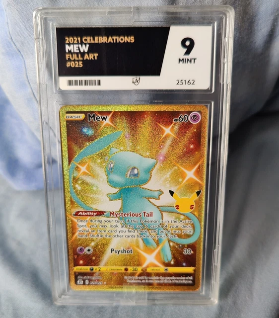 25th Celebrations Pokemon TCG Master Set + ACE 9 Mew 025/025 + Opened ETB