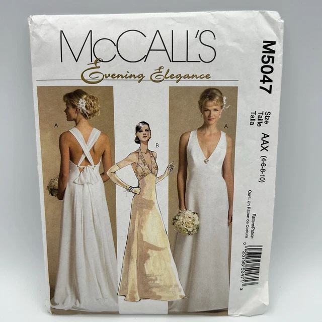 summer evening midi dresses McCall's M8512D5 Misses' Floor Length Knit Jumpsuits and Dress Sewing Pattern Packet, Design Code M8512, Sizes 4-6-8-10-12 main image 0